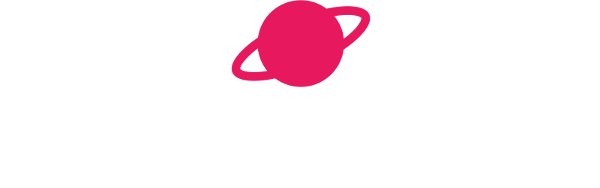 EARTH BANNED logo, in dramatic and stylish pink and purple!